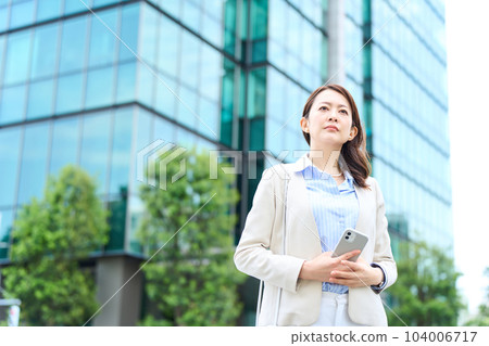 Women going to work Women going to work 104006717
