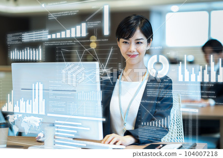 在辦公室工作的女商人攝影合作:WEEK Shiba Daimon Sun Frontier Fudousan 在辦公室工作的女商人攝影合作:WEEK Shiba Daimon Sun Frontier Fudousan 104007218