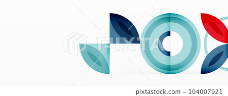 Vector creative abstract geometric design Vector creative abstract geometric design 104007921