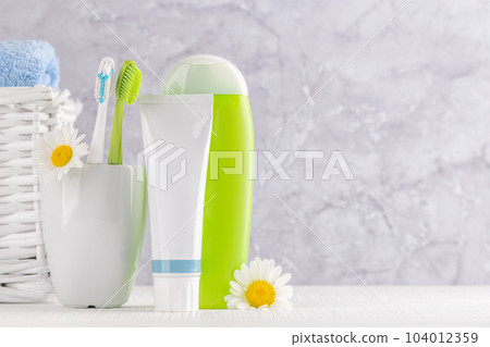 Toothpaste and toothbrushes 104012359