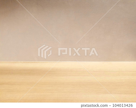 Image for background composition of table and wall with wood grain Image for background composition of table and wall with wood grain 104013426