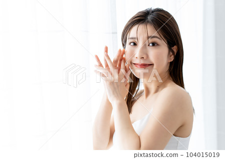 Young lady with tank top Young lady with tank top 104015019
