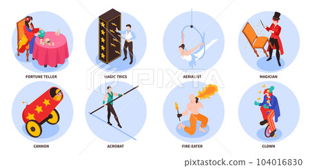 Isometric Circus Round Compositions 104016830