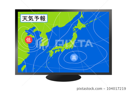 電視上的天氣預報 104017219