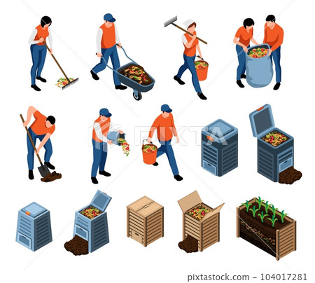 Compost Isometric Set 104017281