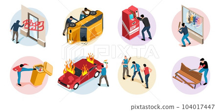 Vandals Isometric Round Compositions Vandals Isometric Round Compositions 104017447