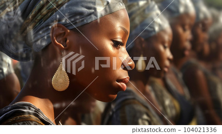 Concept of the Independence Day Celebration in the United States of America on the background of the U.S. flag Concept of the Independence Day Celebration in the United States of America on the background of the U.S. flag 104021336