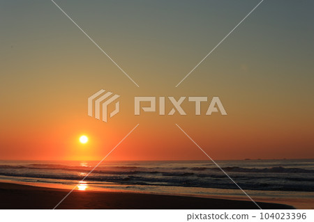 Boso sunrise scenery Boso sunrise scenery 104023396