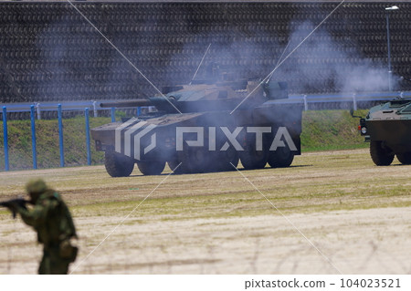 attack from a tank 104023521