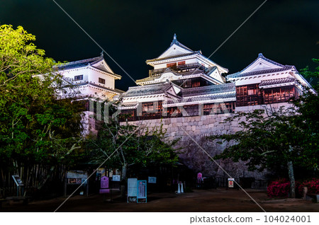 愛媛松山城 - 燈火通明的天守閣 - 104024001