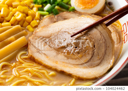 Miso Ramen Ingredients (Char Siu) 104024462