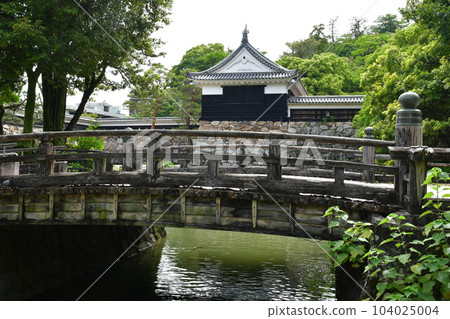 初夏的高知城 Otemon Tsumemon Tenshu Honmaru Goten Black Iron Gate 104025004
