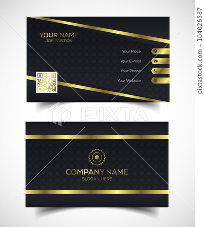 Creative and modern corporate business card template Creative and modern corporate business card template 104026587