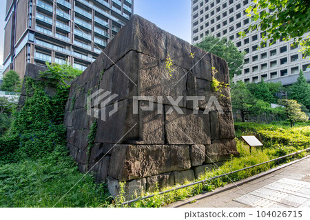 江戶城外護城河赤坂禦紋遺址 江戶城外護城河赤坂禦紋遺址 104026715