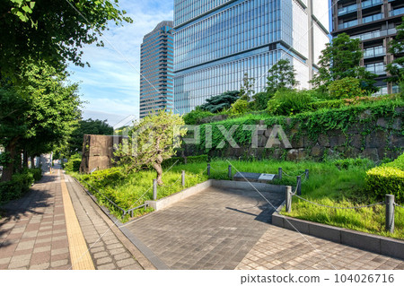 江戶城外護城河赤坂禦紋遺址 104026716