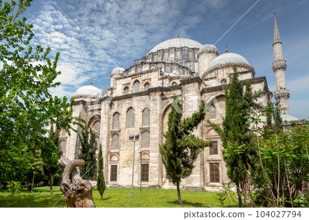 Sehzade Mosque, a 16th century Ottoman mosque commissioned by Suleiman the Magnificent, Fatih district, Istanbul, Turkey Sehzade Mosque, a 16th century Ottoman mosque commissioned by Suleiman the Magnificent, Fatih district, Istanbul, Turkey 104027794