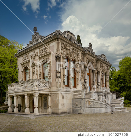 Ihlamur Pavilion, Ia former imperial Ottoman summer pavilion, located in Nisantasi Ihlamur Yolu street, Istanbul, Turkey Ihlamur Pavilion, Ia former imperial Ottoman summer pavilion, located in Nisantasi Ihlamur Yolu street, Istanbul, Turkey 104027806