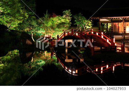 light up of fresh green 104027933