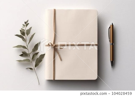 Notebook and pen Notebook and pen 104028459