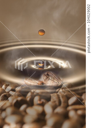 Coffee drip image Coffee drip image 104029002