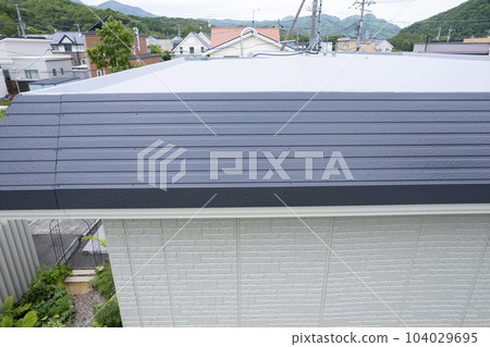 房屋裝修完成 更換新屋簷（航拍） 104029695