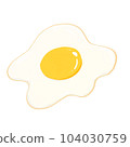 Breakfast egg bacon 104030759