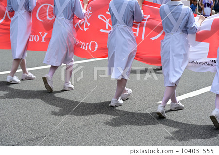 Kobe Festival Nurse's march Kobe Festival Nurse's march 104031555