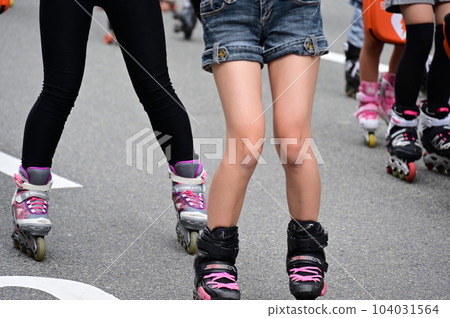 Kobe Festival Marching on roller skates Kobe Festival Marching on roller skates 104031564