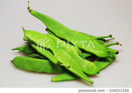 摩洛哥綠青豆新鮮健康蔬菜 104031568