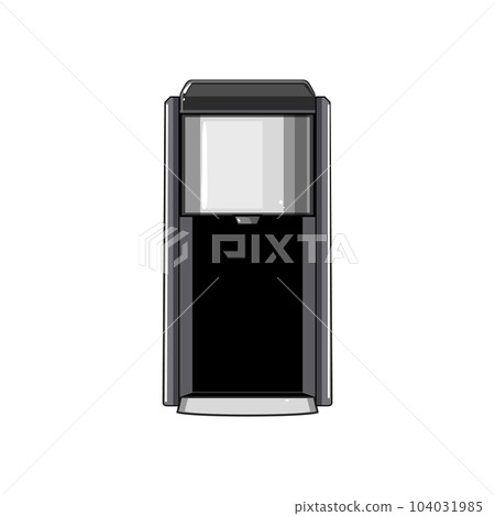 breakfast capsule coffee maker cartoon vector illustration 104031985