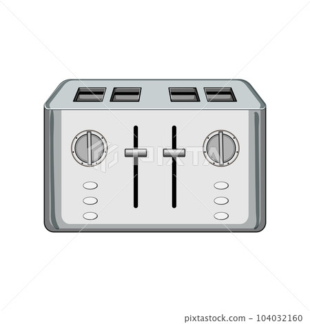 food toaster bread cartoon vector illustration food toaster bread cartoon vector illustration 104032160