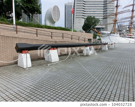 Top German mast for the main mast of the Nippon Maru Top German mast for the main mast of the Nippon Maru 104032728