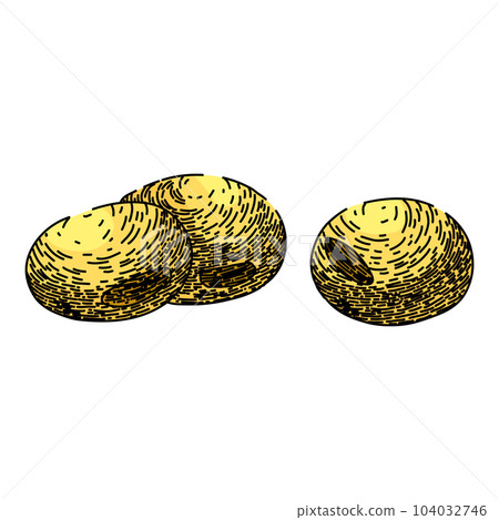 soya bean food seed sketch hand drawn vector soya bean food seed sketch hand drawn vector 104032746