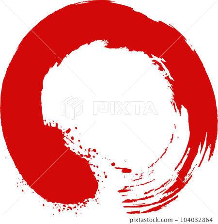 畫筆手繪圓圈 畫筆手繪圓圈 104032864