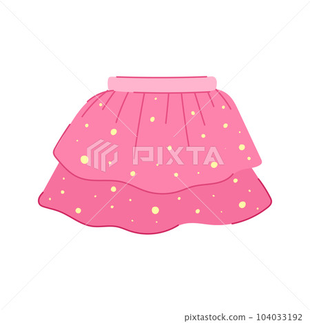 apparel skirt baby cartoon vector illustration apparel skirt baby cartoon vector illustration 104033192