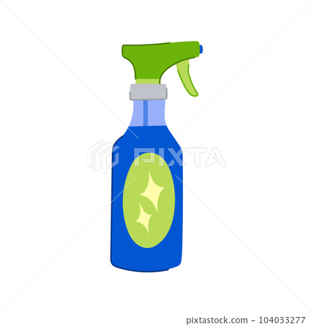 window glass cleaner cartoon vector illustration 104033277