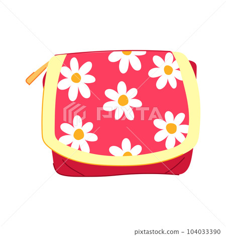beauty cosmetic pouch cartoon vector illustration 104033390