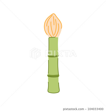 powder cosmetic brush cartoon vector illustration powder cosmetic brush cartoon vector illustration 104033400