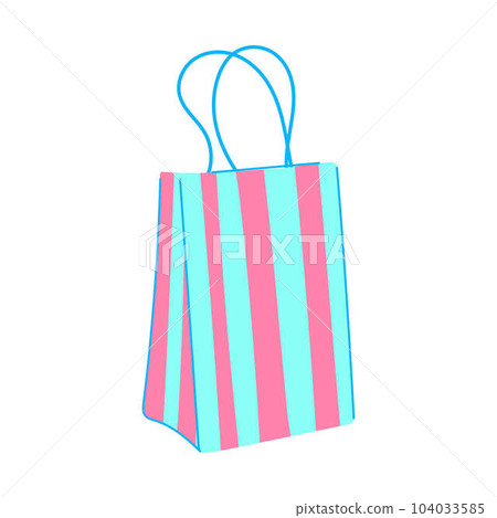 shop paper bag cartoon vector illustration shop paper bag cartoon vector illustration 104033585