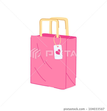 mockup paper bag cartoon vector illustration mockup paper bag cartoon vector illustration 104033587