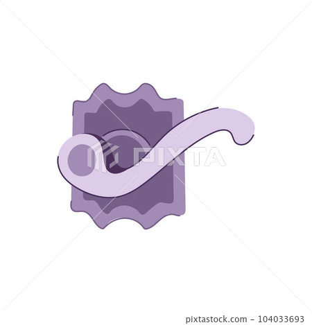 lock door handle cartoon vector illustration 104033693