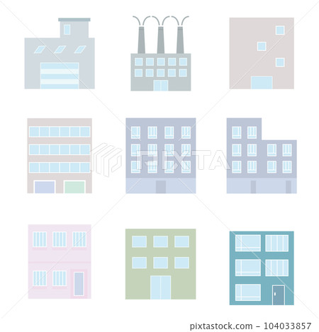 colorful square building colorful square building 104033857