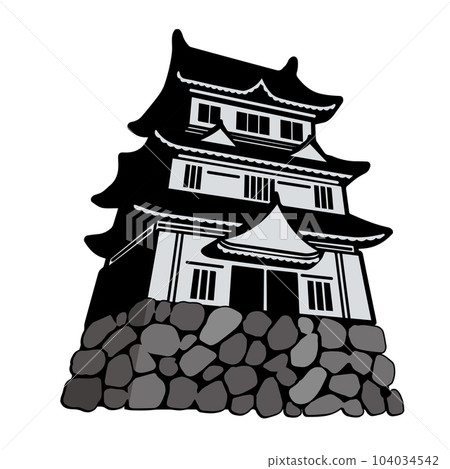 一座歷史城堡的插圖 104034542