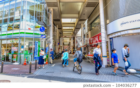川崎市武藏新城站的都市風光 川崎市武藏新城站的都市風光 104036277