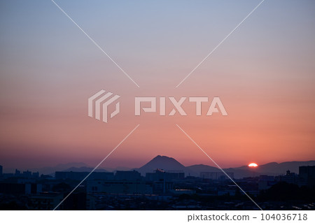 beautiful sunrise view beautiful sunrise view 104036718