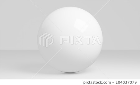 white sphere composition white sphere composition 104037079