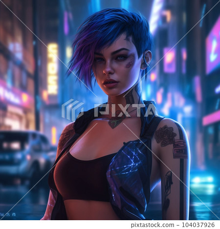 ToYa on X  Cyberpunk character, Female character design, Futuristic  character design