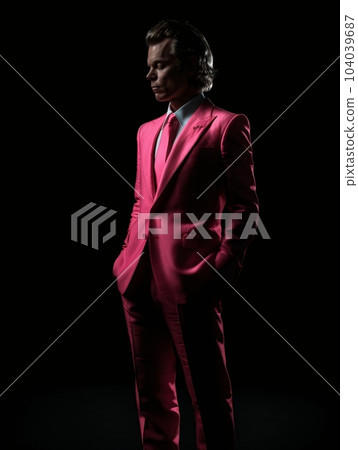 Brunette Woman Posing with Man in Suit · Free Stock Photo