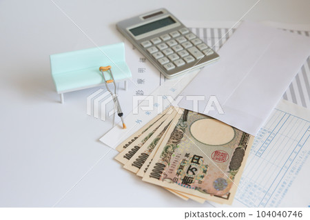 醫療費用醫療保險意外保險醫療扣除錢圖片 104040746