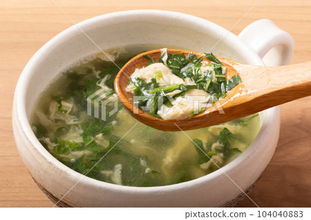 莫洛希亞雞蛋湯 莫洛希亞雞蛋湯 104040883